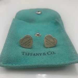 Tiffany & Co Return To Tiffany Heart Tag Earrings